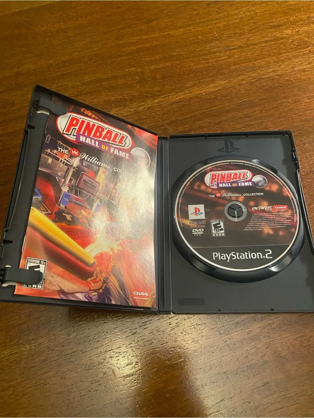 PlayStation 2 Pinball Hall of Fame - The Williams Collection (Black/Red)